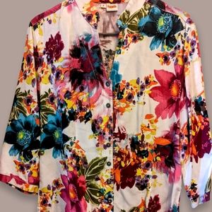 EUC TIANELLO DYNASTY BLOUSE SIZE SMALL